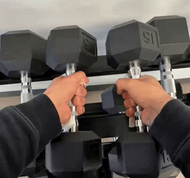مقابض التمرين المضادة للانزلاق